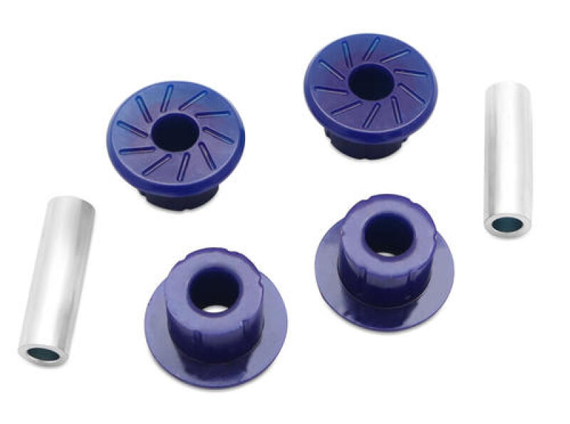 Load image into Gallery viewer, SuperPro 99-21 Chevrolet Silverado 1500 2WD Rear Rearward Leaf Spring Eye Bushing Kit
