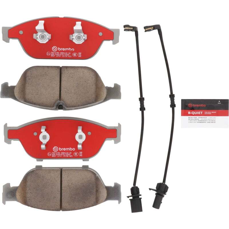 Load image into Gallery viewer, Brembo OE 20-22 Ford Mustang PRIME Ceramic Brake Pad - Front

