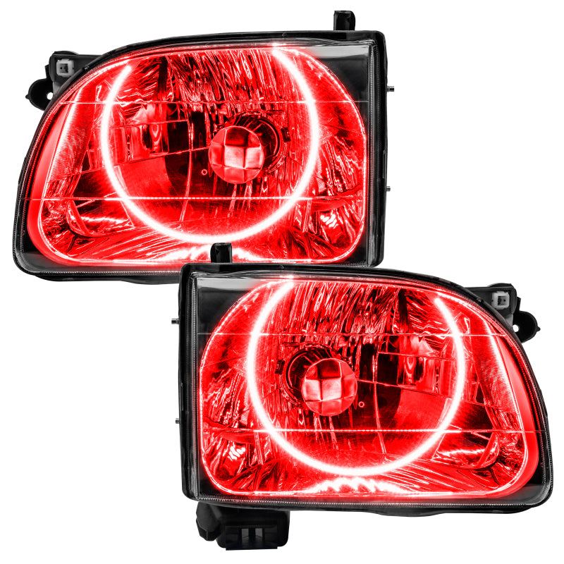 Load image into Gallery viewer, Oracle Lighting 01-04 Toyota Tacoma Pre-Assembled LED Halo Headlights -Red SEE WARRANTY
