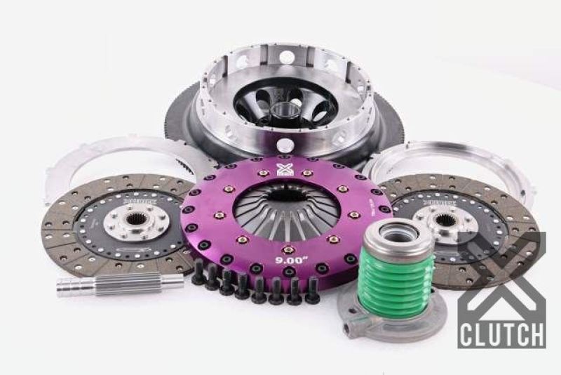 Load image into Gallery viewer, XClutch 18-24 Ford Mustang GT 5.0L 9in Triple Solid Organic Clutch Kit
