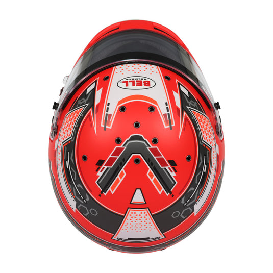 Bell Helmet Rs7 Stamina Anthracite/Red (Hans) 61+(7 5/8 +) Fia8859-2024/Sa2025