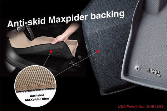 3D MAXpider 18-24 Jeep Wrangler JL Unlimited Maxtrac Black R1 R2