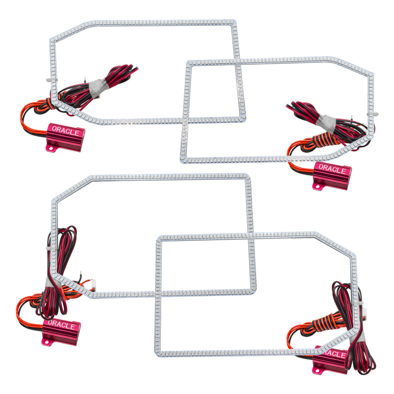 Load image into Gallery viewer, Oracle Chevrolet Silverado 14-15 LED Halo Kit Non-Projector Style - White
