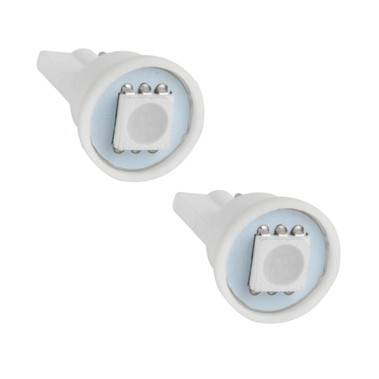 Oracle T10 1 LED 3-Chip SMD Bulbs (Pair) - Red