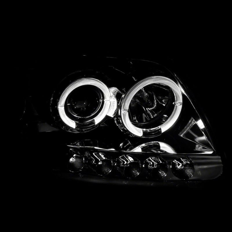 Load image into Gallery viewer, Raxiom 97-03 Ford F-150 LED Halo Projector Headlights- Chrome Housing (Clear Lens)
