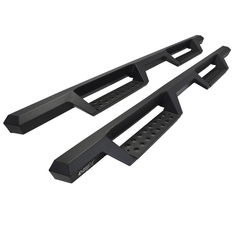 Load image into Gallery viewer, Westin/HDX 09-14 Ford F-150 SuperCrew Drop Nerf Step Bars - Textured Black
