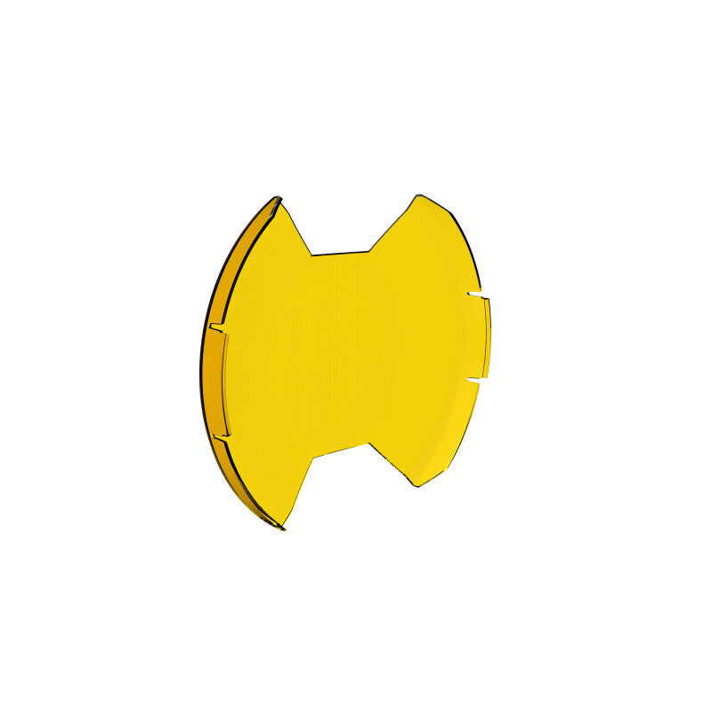 Load image into Gallery viewer, KC HiLiTES SlimLite 8in. LED Light Shield SAE Driving (Shield Only) - Selective Yellow
