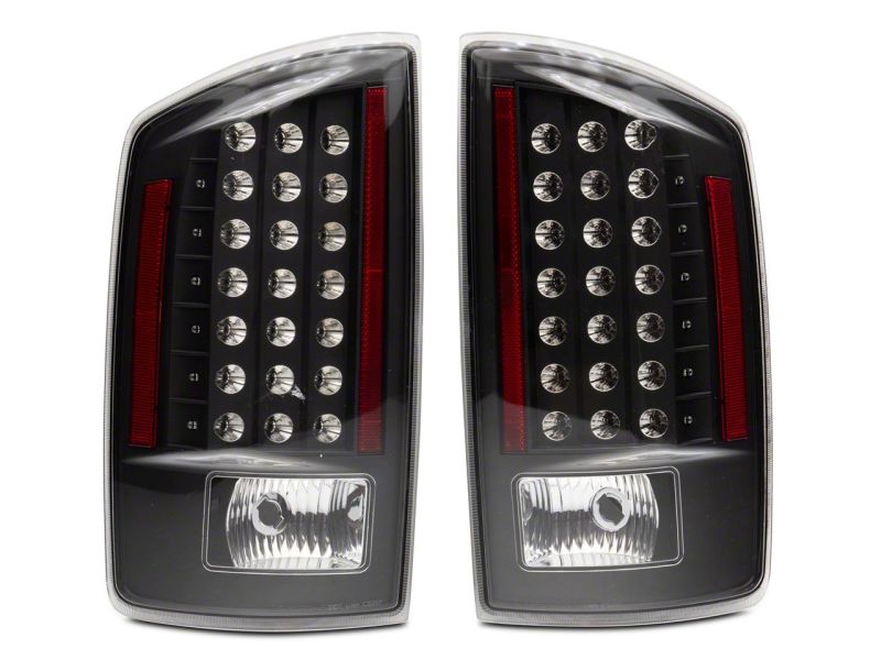 Load image into Gallery viewer, Raxiom 07-08 Dodge RAM 1500 LED Tail Lights- Blk Housing (Clear Lens)
