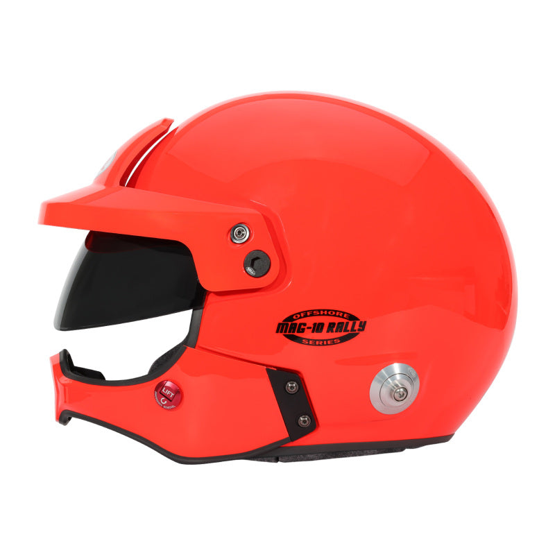 Load image into Gallery viewer, Bell Helmet Mag-10 Rally Pro White (Hans) 60(7 1/2) Fia8859-2024/Sa2025

