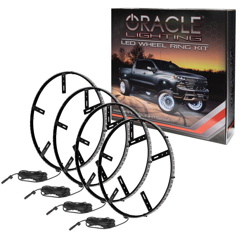 Load image into Gallery viewer, Oracle LED Illuminated Wheel Rings - White
