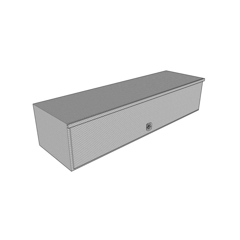 Load image into Gallery viewer, Westin/Brute HD Top Sider 13in x 48in w/flip up Door - Aluminum
