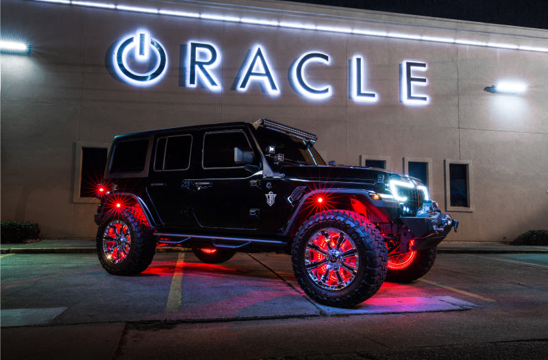 Load image into Gallery viewer, Oracle LED Illuminated Wheel Rings - ColorSHIFT Dynamic - ColorSHIFT - Dynamic
