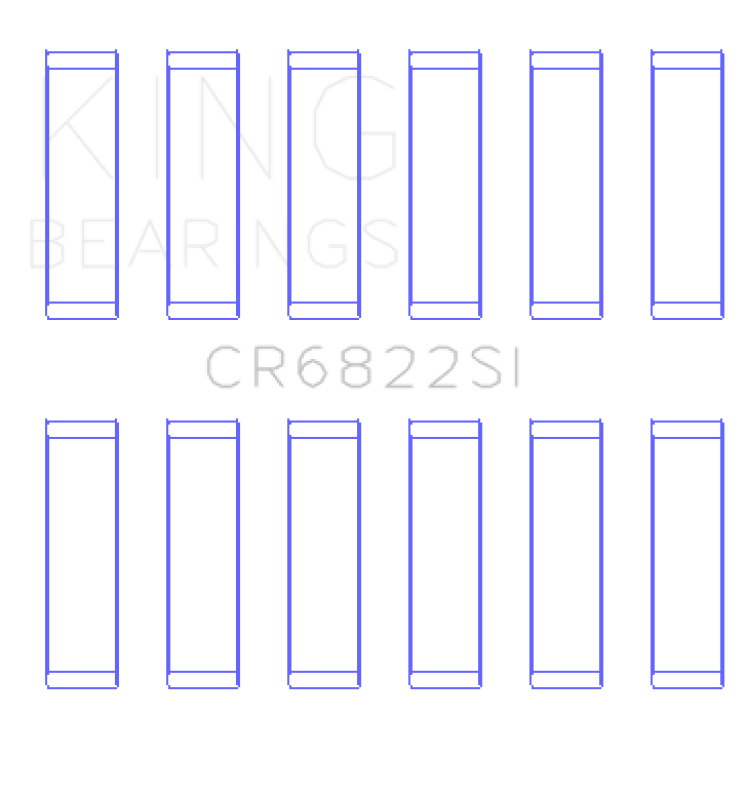 Load image into Gallery viewer, King Engine Bearings Chrysler 226 (3.7L) (Size +1.0mm) Connecting Rod Bearing Set
