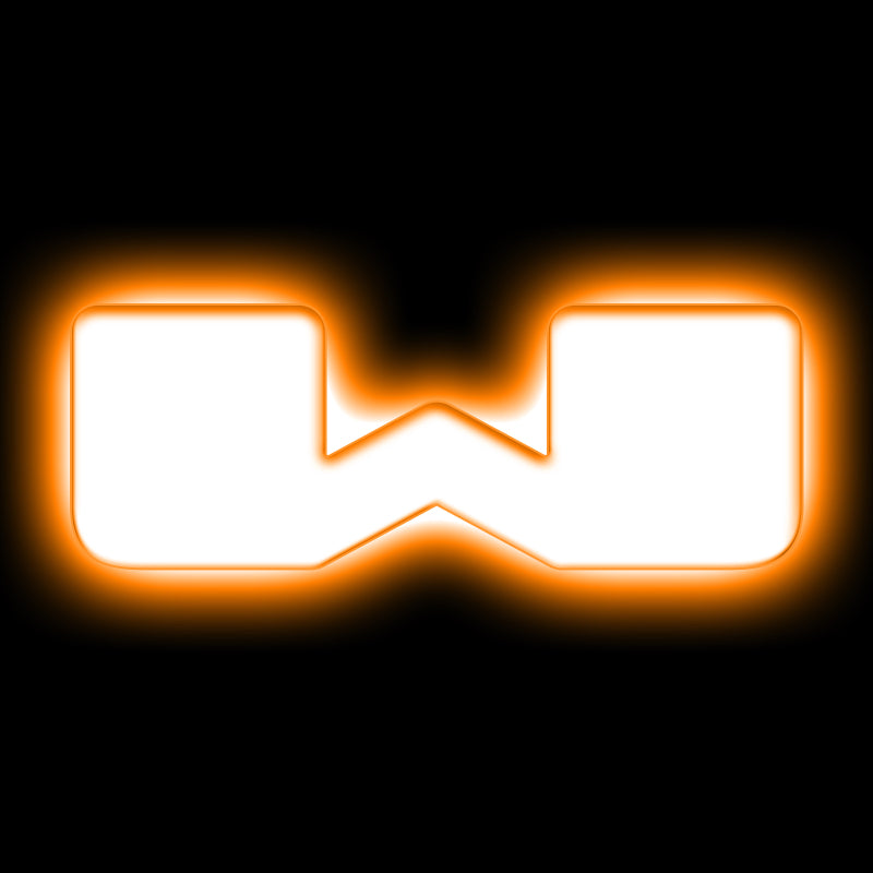 Load image into Gallery viewer, ORACLE Lighting Universal Illuminated LED Letter Badges - Matte Wht Surface Finish - W
