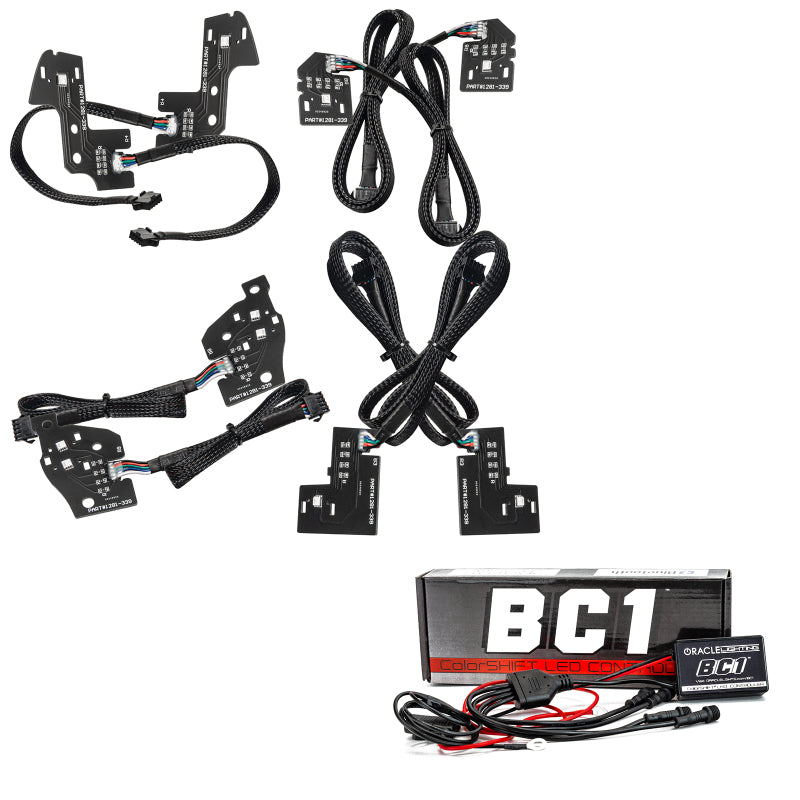 Load image into Gallery viewer, Oracle 19-21 RAM 1500 RGB+W Headlight DRL Kit Reflector LED - w/ BC1 Controller
