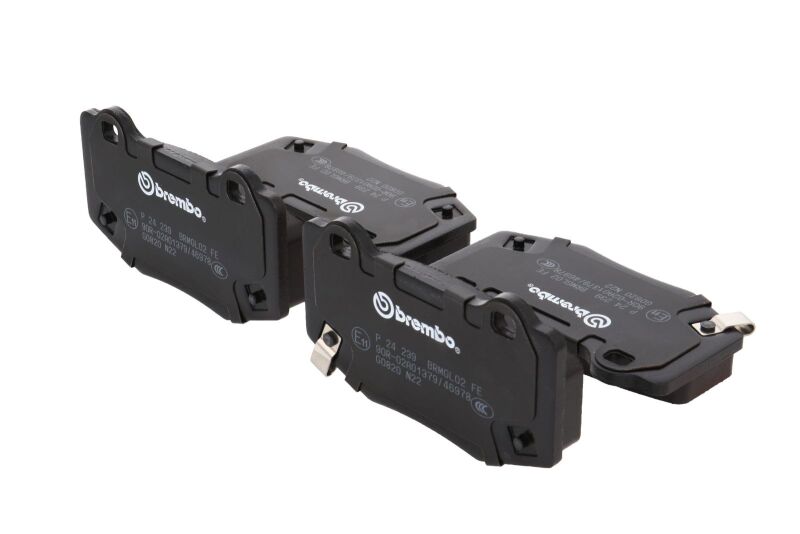 Load image into Gallery viewer, Brembo OE 15-22 Ford Mustang PRIME Low-Met Brake Pad - Rear
