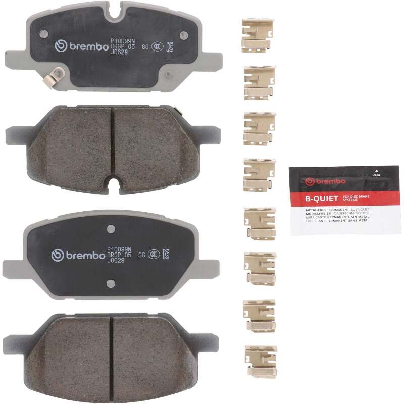 Load image into Gallery viewer, Brembo OE 20-24 Cadillac CT5/XT4/22-24 Chevy Camaro/2021 GMC Terrain Ceramic Brake Pad - Front
