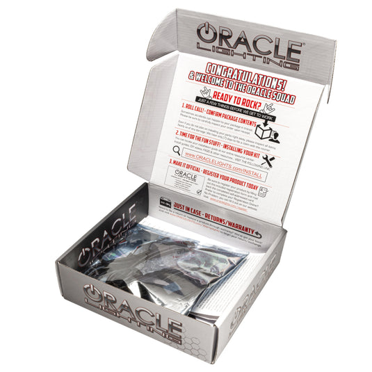 Oracle 21-22 Ford Bronco Headlight Halo Kit w/DRL Bar - Base Headlights -w/BC1 Controller