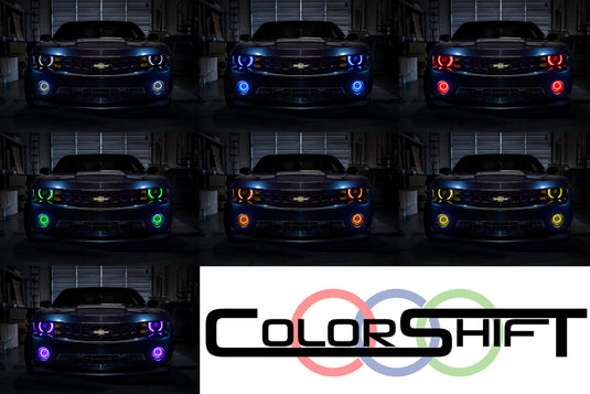 Oracle Chevrolet Camaro RS 10-13 Halo Kit - ColorSHIFT SEE WARRANTY