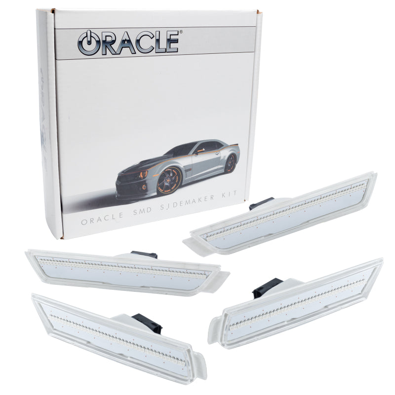 Load image into Gallery viewer, Oracle 10-15 Chevrolet Camaro Concept Sidemarker Set - Clear - No Paint
