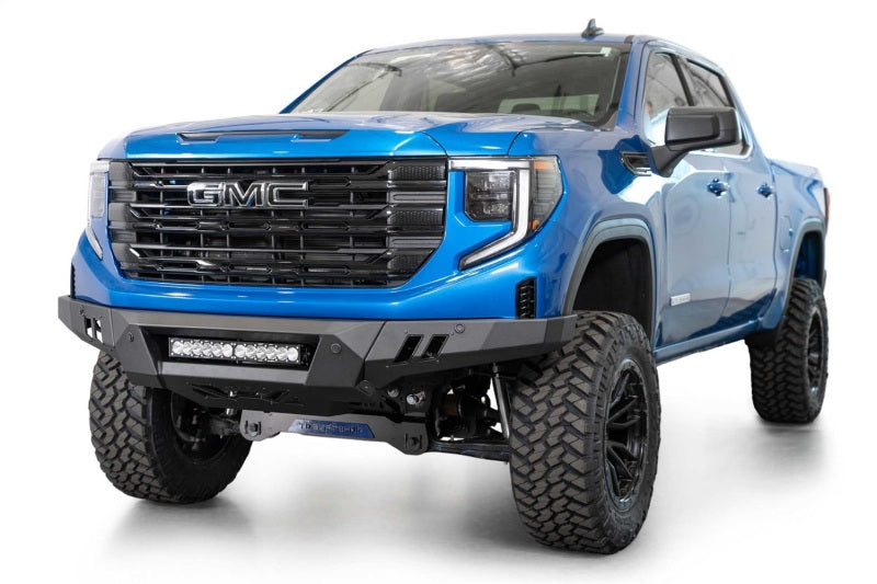 Load image into Gallery viewer, Addictive Desert Designs2022+ GMC 1500 Black Label Front Bumper
