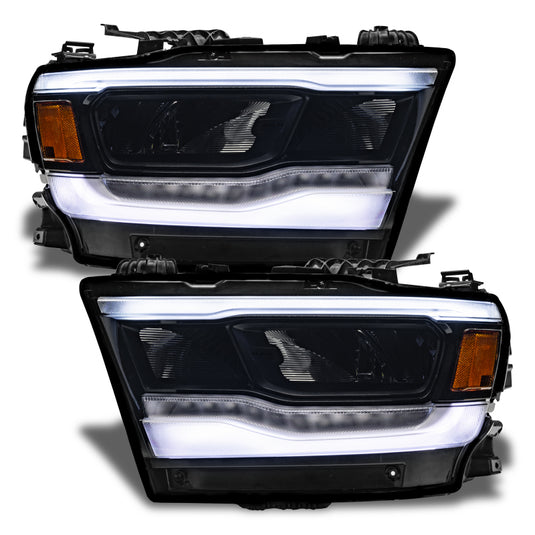 Oracle 19-21 Dodge RAM 1500 Reflector LED Headlight DRL Kit - w/Simple Controller
