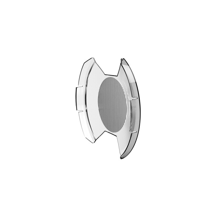 Load image into Gallery viewer, KC HiLiTES SlimLite 8in. LED Light Shield SAE Driving (Shield Only) - Clear
