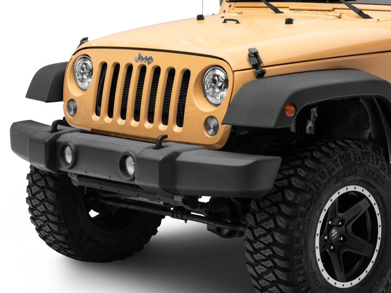 Load image into Gallery viewer, Raxiom 07-18 Jeep Wrangler JK 7-In LED Headlights- Chrome Housing (Clear Lens)
