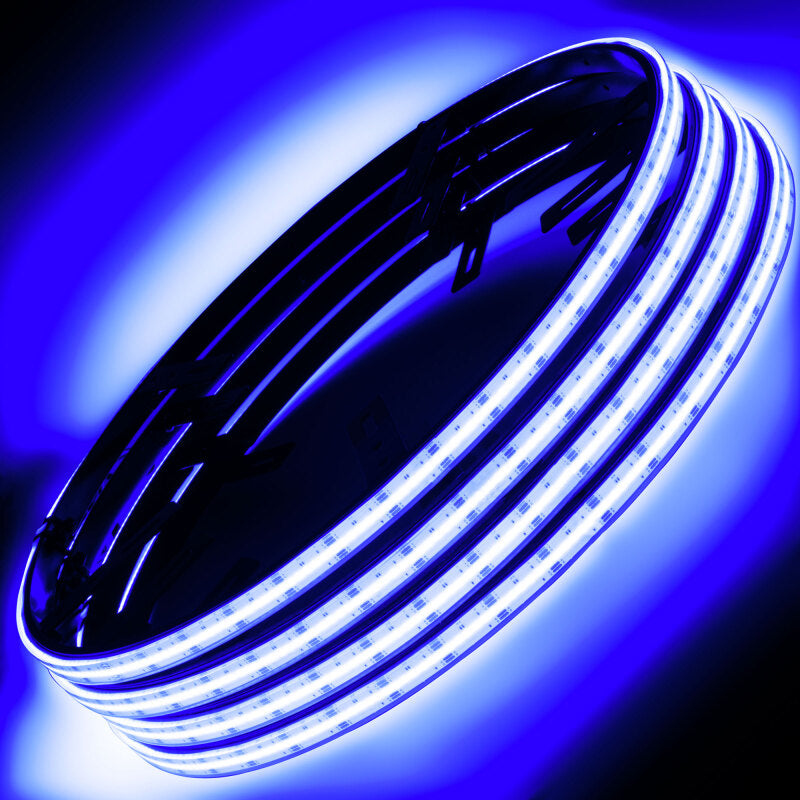 Load image into Gallery viewer, ORACLE Lighting LED Illuminated Wheel Rings 16.5in PLASMA ColorSHIFT w/BC2 Bluetooth Controller
