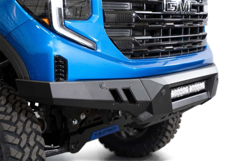 Load image into Gallery viewer, Addictive Desert Designs2022+ GMC 1500 Black Label Front Bumper
