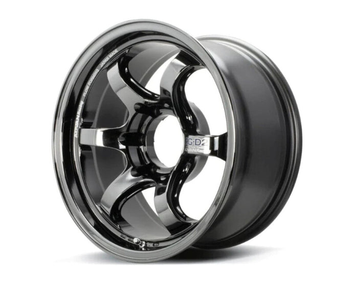 Advan RG-D2 17x8.5 -10MM 6x139.7 Black Chrome Wheel