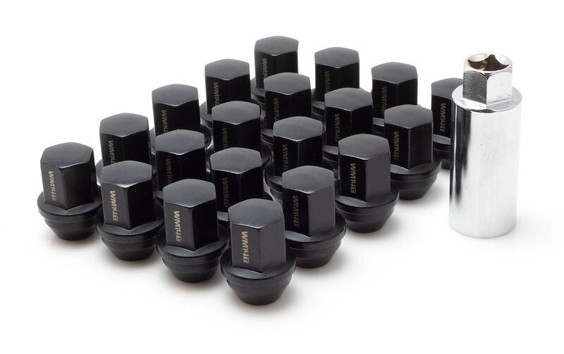 Load image into Gallery viewer, Wheel Mate WM14T Closed End Lug Nuts - QTY 20/Black
