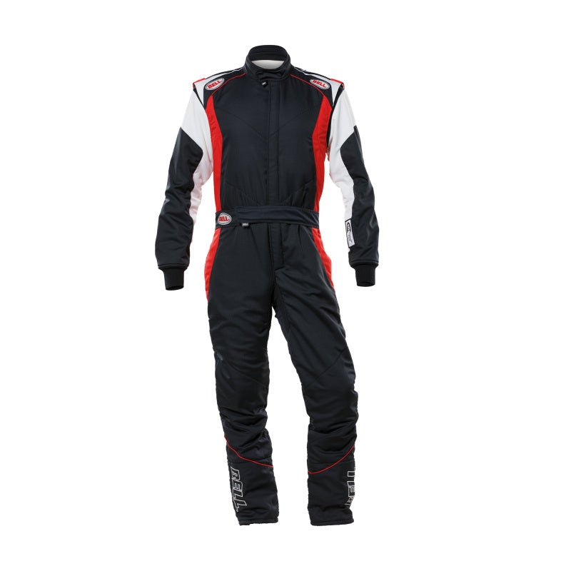 Load image into Gallery viewer, Bell Pro-TX Suit Black/Red Large (54-56) SFI 3.2A/5
