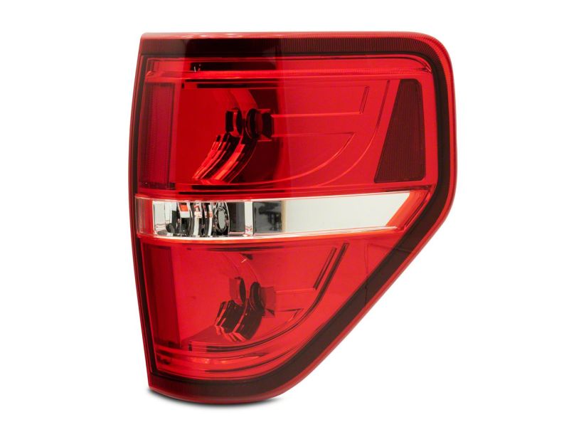 Load image into Gallery viewer, Raxiom 09-14 Ford F-150 Styleside Tail Lights- Chrome Housing - Red/Clear Lens
