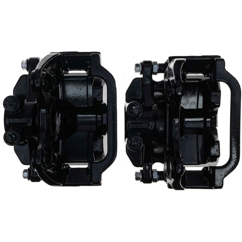 Load image into Gallery viewer, Power Stop 07-20 Cadillac Escalade Rear Black Caliper - Pair w/Bracket
