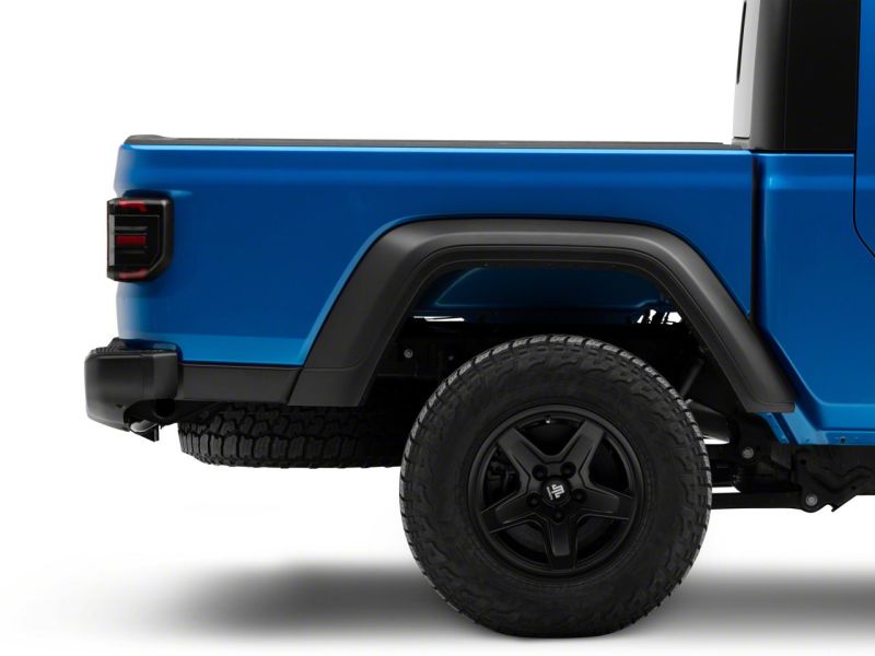 Load image into Gallery viewer, Raxiom 20-23 Jeep Gladiator JT Axial Series LED Tail Lights- Blk Housing (Smoked Lens)
