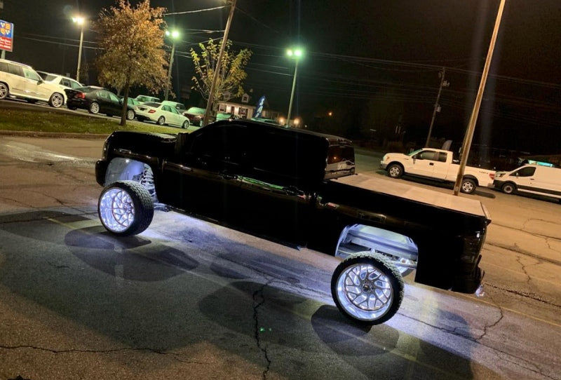 Load image into Gallery viewer, Oracle LED Illuminated Wheel Rings - Double LED - White
