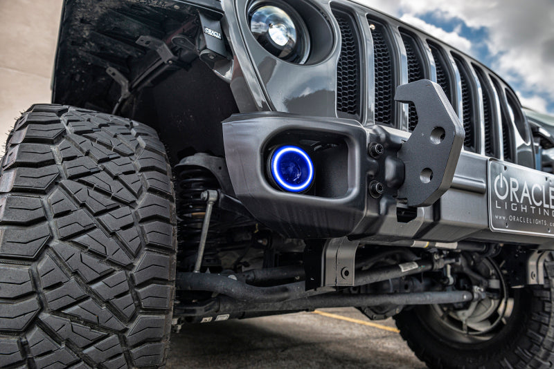 Load image into Gallery viewer, Oracle Jeep Wrangler JK/JL/JT High Performance W LED Fog Lights - ColorSHIFT - Dynamic
