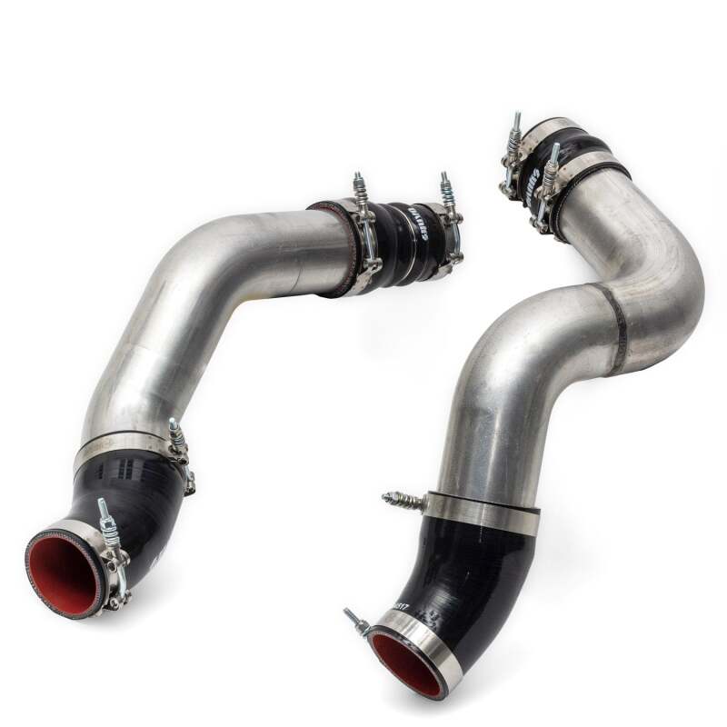 Load image into Gallery viewer, Banks Power 19-21 Ram 2500/3500 6.7L Cummins Boost Tube Upgrade Kit - Red Raw Finish
