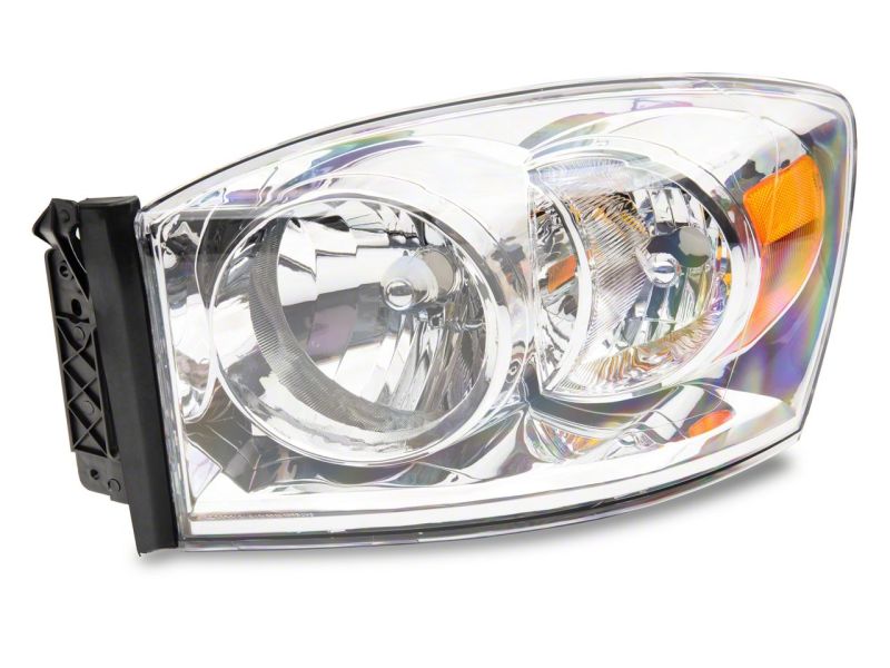 Load image into Gallery viewer, Raxiom 06-08 Dodge RAM 1500 Axial Series OEM Style Rep Headlights- Chrome Housing (Clear Lens)
