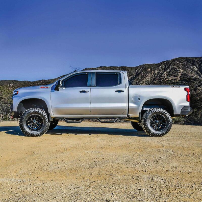 Load image into Gallery viewer, Westin 19-22 Chevrolet Silverado / GMC Sierra Crew Cab Outlaw Nerf Step Bars
