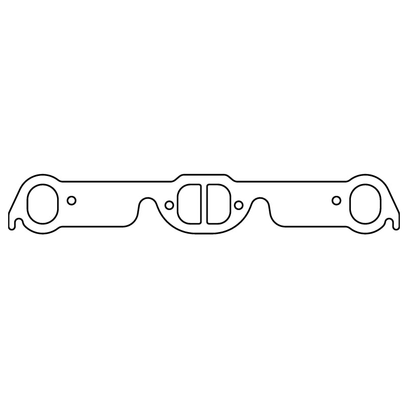 Load image into Gallery viewer, Cometic Pontiac V8 .094in HTG Exhaust Manifold Gasket Set - 1.940in x 1.500in D/Oval Ports
