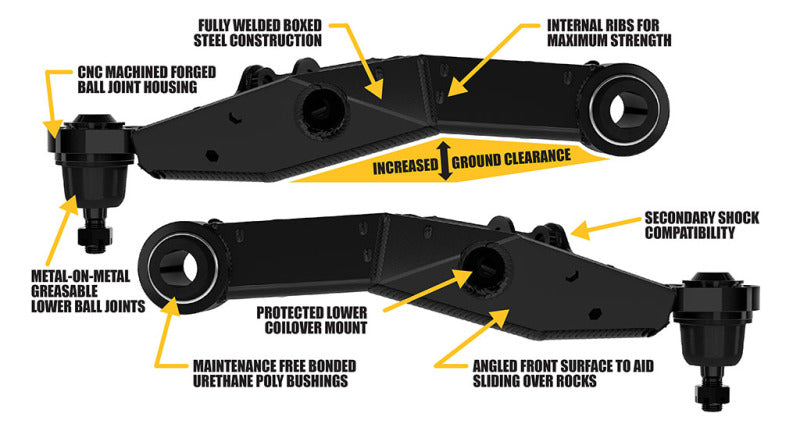 Load image into Gallery viewer, ICON 05-23 Toyota Tacoma Lower Control Arm Kit

