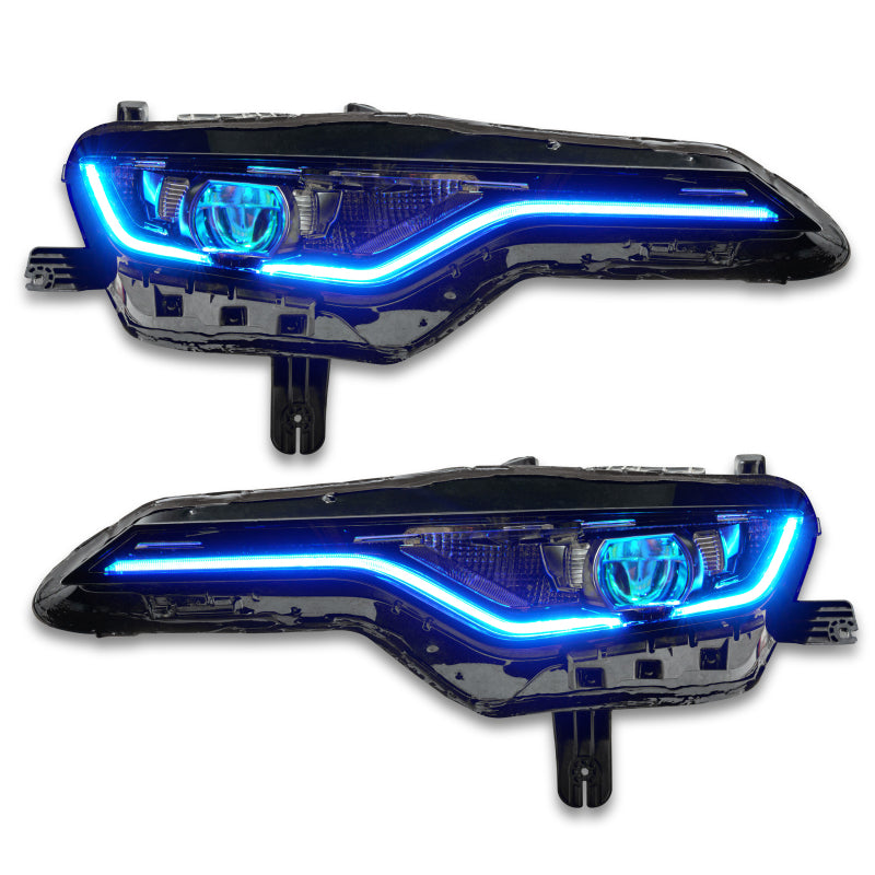 Load image into Gallery viewer, Oracle 19-21 Chevy Camaro SS/RS RGBW+A Headlight DRL Upgrade Kit - ColorSHIFT
