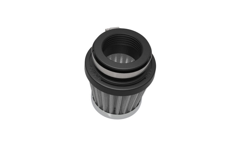 Load image into Gallery viewer, K&amp;N Universal Chrome Filter 1 3/8 inch FLG / 2 1/2 inch Base / 2 inch Top / 2 1/4 inch Height
