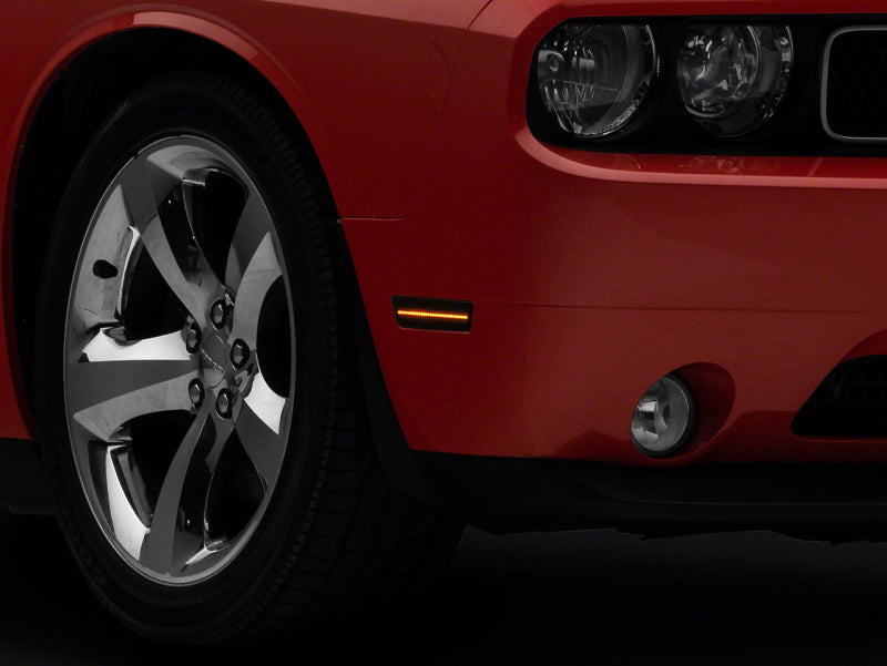 Load image into Gallery viewer, Raxiom 08-14 Dodge Challenger Axial Series LED Side Marker Lights- Smoked
