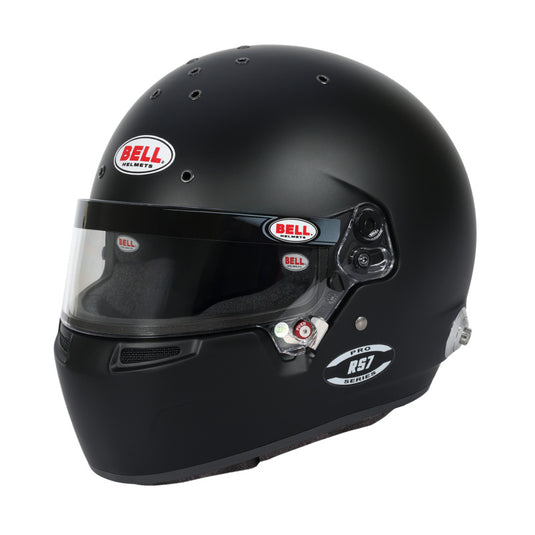 Bell Helmet Rs7 Matte Black (Hans) 61+(7 5/8 +) Fia8859-2024/Sa2025