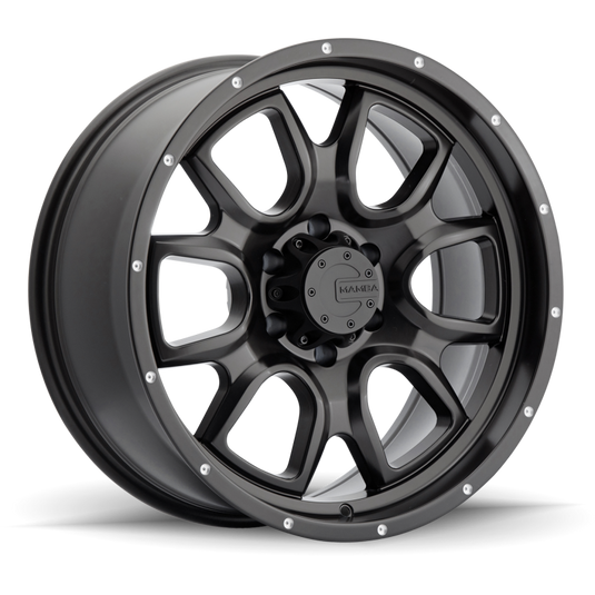 Mamba M19 18x9 6x135 ET20 Matte Black w/ Drill Holes