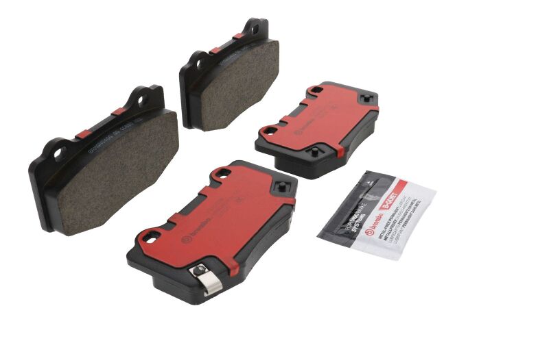 Load image into Gallery viewer, Brembo OE 15-22 Ford Mustang PRIME Ceramic Brake Pad - Rear
