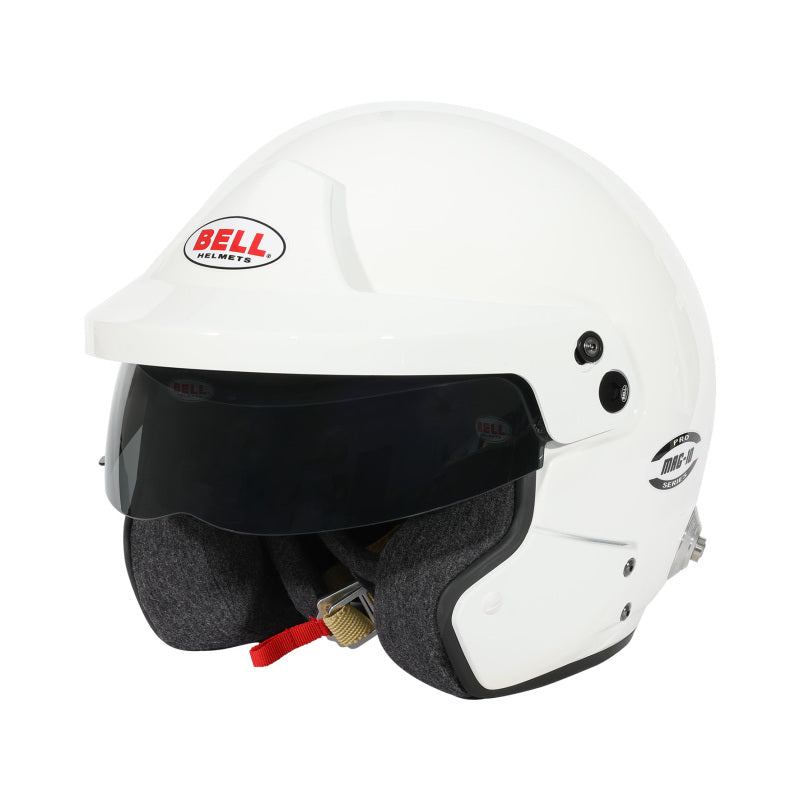 Load image into Gallery viewer, Bell Helmet Mag-10 White (Hans) 56(7) Fia8859-2024/Sa2025
